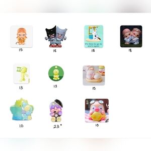 Smiskis, Zsiga twins etc.